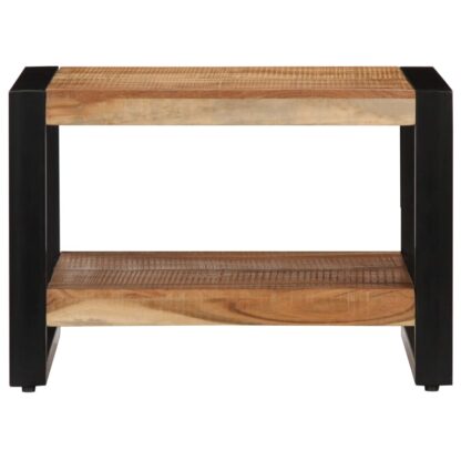 Couchtisch 60x60x40 cm Massivholz Akazie - Image 2