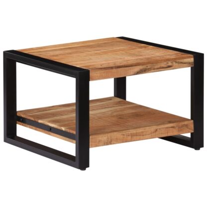 Couchtisch 60x60x40 cm Massivholz Akazie - Image 11