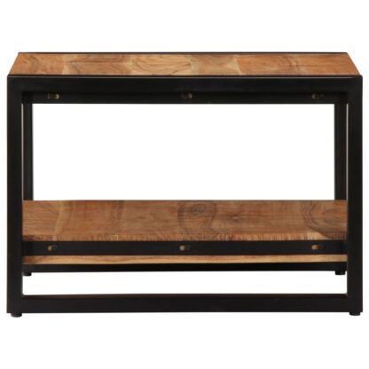Couchtisch 60x60x40 cm Massivholz Akazie - Image 3