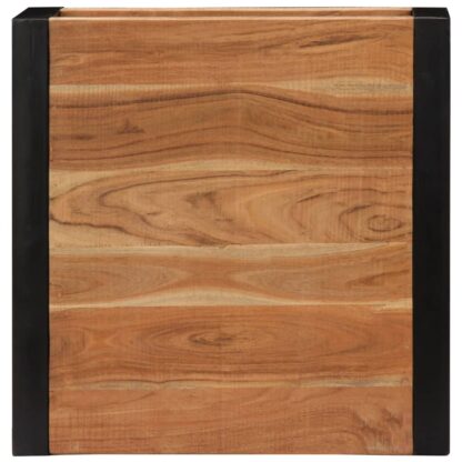 Couchtisch 60x60x40 cm Massivholz Akazie - Image 5