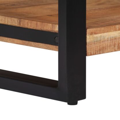 Couchtisch 60x60x40 cm Massivholz Akazie - Image 7