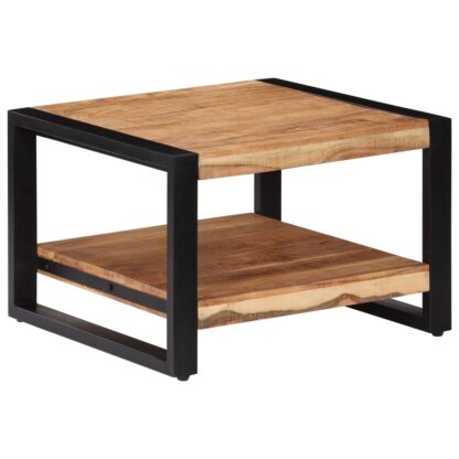 Couchtisch 60x60x40 cm Massivholz Akazie - Image 9