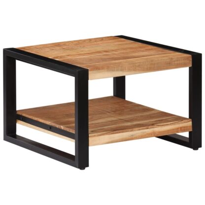 Couchtisch 60x60x40 cm Massivholz Akazie - Image 10
