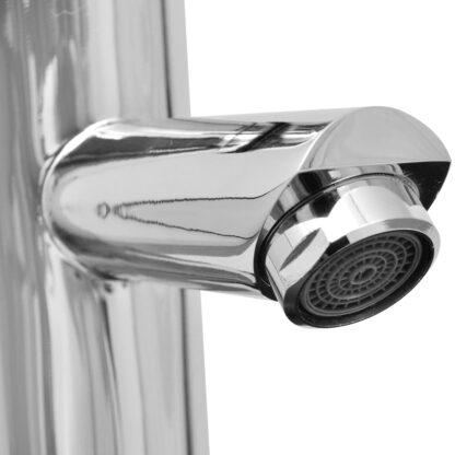 Bad-Wasserhahn Mischbatterie 2 Stk. Chrom - Image 2