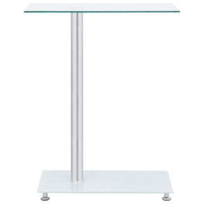 Beistelltisch U-Form Transparent 45x30x58 cm Hartglas - Image 2