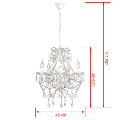 Kronleuchter mit 2800 Kristallen E14 - Image 6