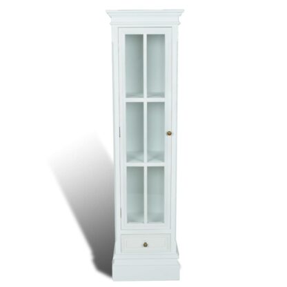 Bücherregal 3 Fächer Weiß Holz - Image 2