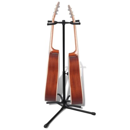 Verstellbare Doppelgitarrenständer Faltbare Instrument-Rack - Image 3