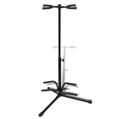 Verstellbare Doppelgitarrenständer Faltbare Instrument-Rack - Image 6