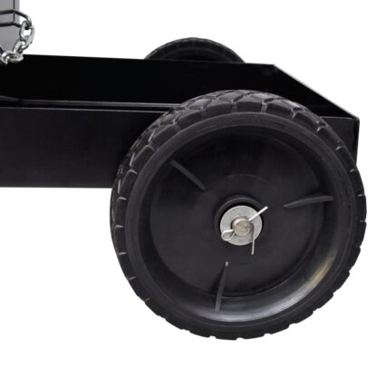 Schweißwagen Schwarz Handwagen mit 3 Regalen - Image 2
