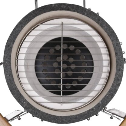 Kamado Barbecue Grill Räucherofen Keramik 44 cm - Image 5