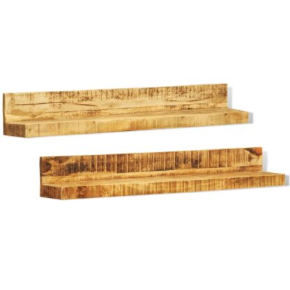 Wandregale 2 Stk. Massivholz - Image 7
