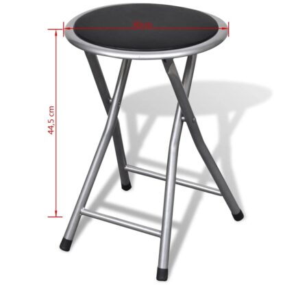 Klappbare Hocker 4 Stk. Kunstleder - Image 8