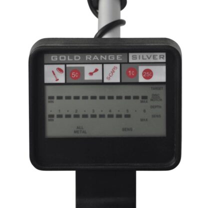 Metalldetektor mit LCD-Anzeige und 20 cm Suchspule, Suchtiefe 300 cm - Image 3