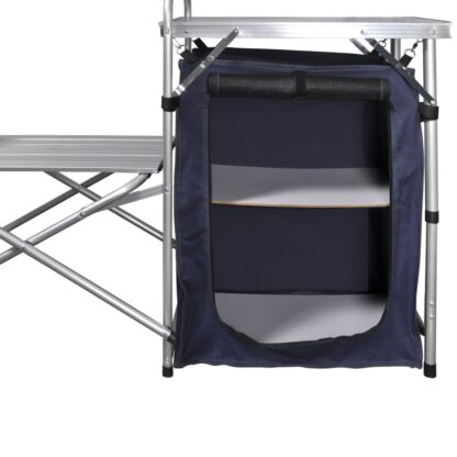 Campingküche Klappbar mit Aluminium-Windschutz - Image 5