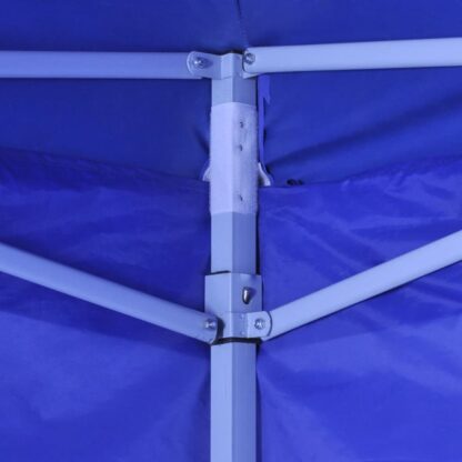 Faltzelt mit 4 Wänden 3 x 3 m Blau - Image 4
