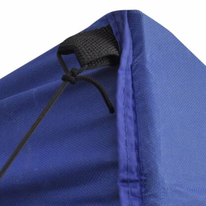 Faltzelt mit 4 Wänden 3 x 3 m Blau - Image 5