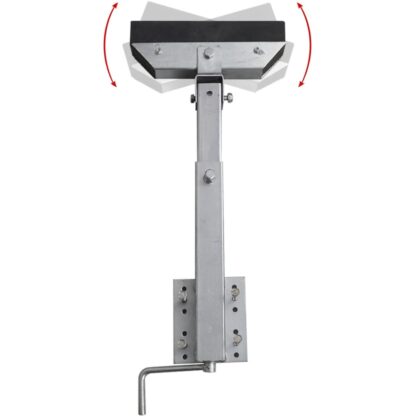 Bootstrailer-Stützen Vollgummi 2er-Set 63 - 88 cm - Image 3