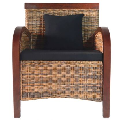 Sessel Handgewebtes Rattan - Image 2