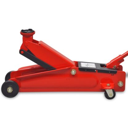 Hydraulischer Wagenheber mit niedriger Aufnahme 3 Tonnen rot - Image 3