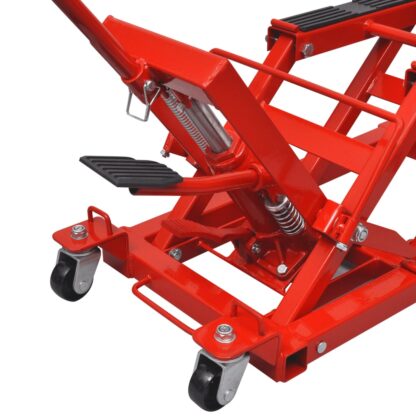 Hydraulische Motorrad-Hebebühne ATV 680 kg rot - Image 3
