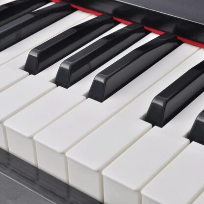 Digitalpiano mit 88 Tasten und Pedalen Schwarz Melaminplatte - Image 3