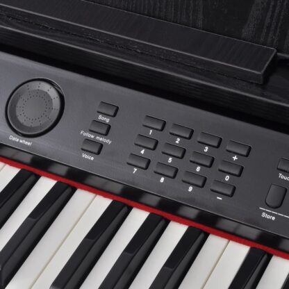 Digitalpiano mit 88 Tasten und Pedalen Schwarz Melaminplatte - Image 5