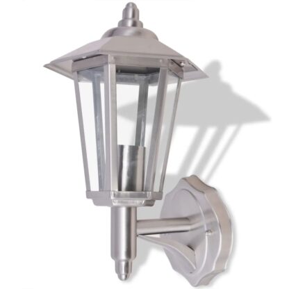 Außenwandlampe Laterne Aufrecht Edelstahl - Image 2