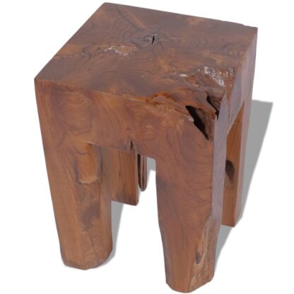 Hocker Massivholz Teak - Image 3