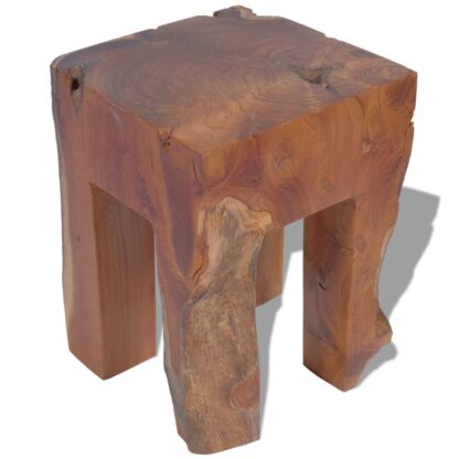 Hocker Massivholz Teak - Image 4