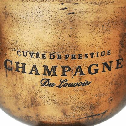 Champagner-Kühler Pokal Kupfer Braun - Image 5