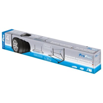 ProPlus Wandmontierter Reifenständer Stahl Schwarz - Image 5