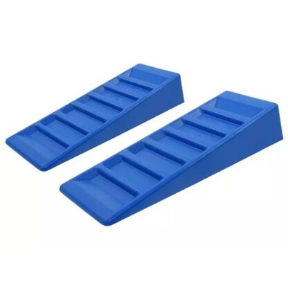 ProPlus 2-tlg. Reisemobil-Nivellierer-Set 75 mm Kunststoff Blau