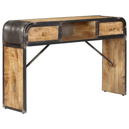 Sideboard 120x30x75 cm Massivholz Mango - Image 11