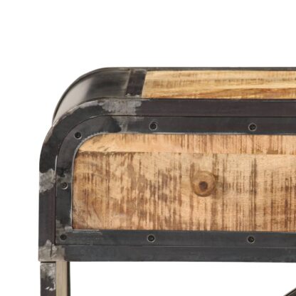 Sideboard 120x30x75 cm Massivholz Mango - Image 6