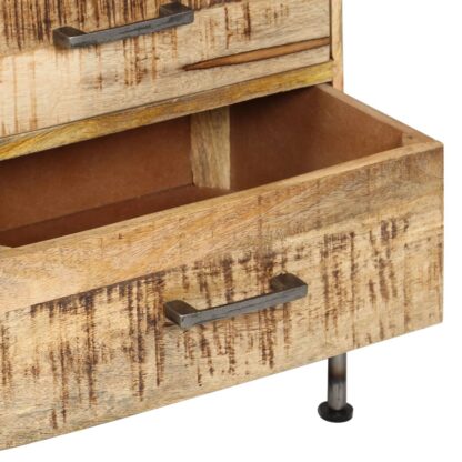 Kommode 45x35x106 cm Massivholz Mango - Image 7