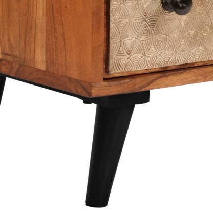 Kommode 60x30x75 cm Massivholz Akazie - Image 5