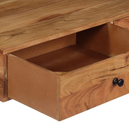 Wandschreibtisch 90x40x170 cm Massivholz Akazie - Image 5