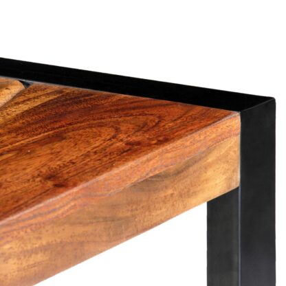 TV-Schrank 140×30×45 cm Massivholz Akazie - Image 5