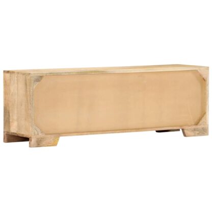 TV-Schrank 120×30×40 cm Massivholz Mango - Image 4