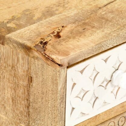 TV-Schrank 120×30×40 cm Massivholz Mango - Image 5