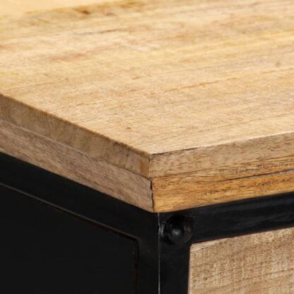 Schreibtisch 110 x 50 x 76 cm Mangoholz Massiv - Image 6