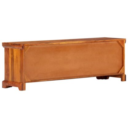 TV-Schrank 119×30×40 cm Massivholz Akazie - Image 5