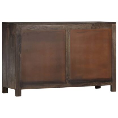 Sideboard mit Schnitzereien 110x35x70 cm Massivholz Mango - Image 4