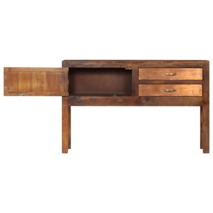 Sideboard 118x30x75 cm Massivholz Mango - Image 6