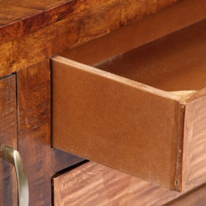Sideboard 118x30x75 cm Massivholz Mango - Image 9