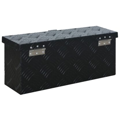 Aluminiumkiste 485 x 140 x 200 mm Schwarz - Image 4