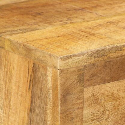 Schuhschrank 86 x 35 x 55 cm Massivholz Mango - Image 5