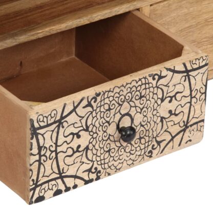 TV-Schrank 140 x 30 x 40 cm Massivholz Mango - Image 7