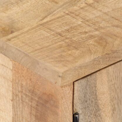 TV-Schrank 140 x 30 x 40 cm Massivholz Mango - Image 9